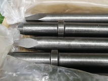 未使用 メーカー不明 コンクリート ブレーカー用 スチール 450mm CB-20 10本入 【2】_画像2