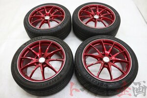 1400094008 RAYS VR G25 鍛造 ハイパーレッド 18x8.5 52 PCD114.3 トラスト企画 U