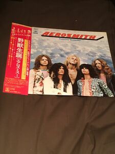 Aero Smith/エアロスミス/Aerosmith/野獣生誕/国内盤LP/帯付/SOPO-111