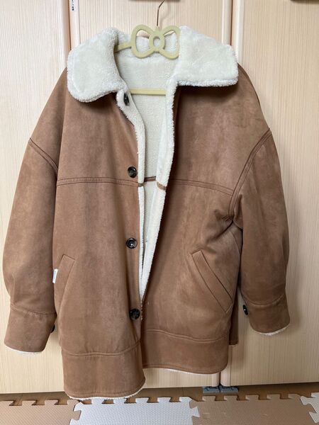 Heather リバーシブルボアムートンコート ミイヒ愛用 NiziU