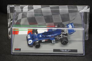 〇43　TYRRELL 006　ティレル006　ジャッキー・スチュワート　1973　　F1マシンコレクション　1/43　デアゴスティーニ　模型のみ　未開封