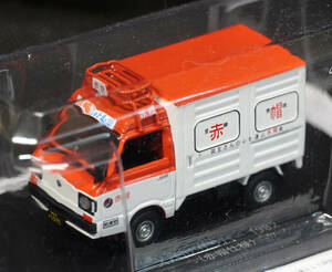 〇54 　スバル サンバー 1982(赤帽仕様)　懐かしの商用車コレクション　1/43　アシェット　模型のみ未開封