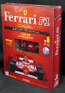 ☆6　126CK 1981　　フェラーリF1コレクション1/43　アシェット 新品未開封