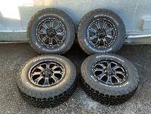 ☆MKW MK-46 16インチ 16×7J+42 PCD 114.3 5H 235/70R16 BFグッドリッチ オールテレーン KO2 4本 デリカD5 RAV4☆005917028_画像1