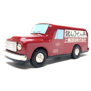 S ★三幸製作所 UCC Rout VAN 上島コーヒー営業車1950年代モデル　ブリキフリクションカー★BCTT069-6