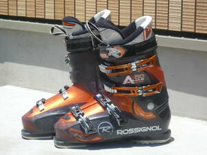 4**** быстрое решение!ROSSIGNOL/ Rossignol лыжи ботинки ALIAS SENSOR80 чёрный / orange 28.5cm 328mm