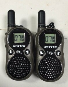 【RKG-R5】NEXTEC/特定小電力トランシーバー/NT-202M/2台セット/中古品