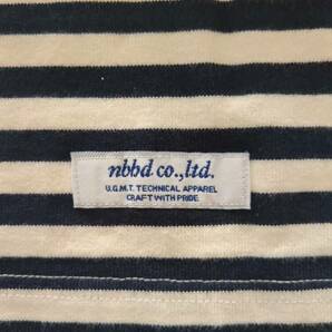 美品 Sサイズ 長袖Tシャツ Boat C-Henley (2013 A/W) ボーダー ヘンリーネック Neighborhood ネイバーフッドの画像3