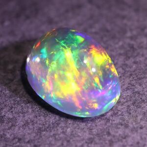 天然ウォーターオパール メキシコ産 0.895ct OV カボション ルース 