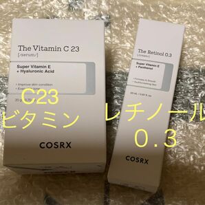 COSRX ザビタミンC23セラム、ザレチノール0.3クリーム　新発売
