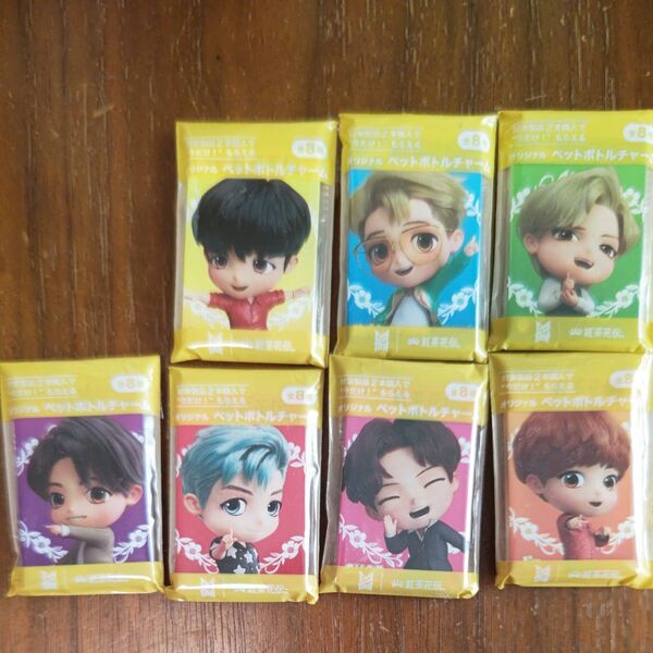 【値下げ中】BTS TinyTAN オリジナルペットボトルチャーム 7種類