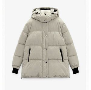 ◆値下げ★新品★ZARA とても暖かいフーデット、パフジャケット
