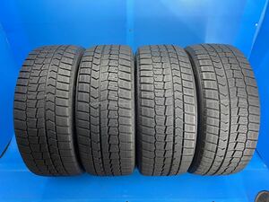 ☆個人宅可☆SD22□ダンロップ ウインターマックス DL WINTER MAXX WM02 225/45R17 4本 2017年製造 6～7分山位 点検済