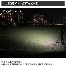 0606-12W【4個セット】LED作業灯 12w 船 12v24v バックランプ デッキライト ワークランプ 軽トラ 除雪車 ダンプ 船 ボート フォークリフト_画像8