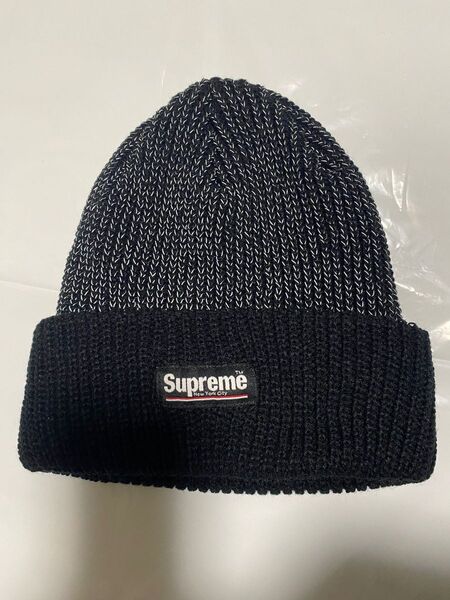 supreme reflective beanie ビーニー