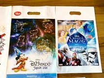 ◆Disney Store ＆CHRYSTAL MAGIC◆ショップ袋11枚セット ショッパー プラスチックバッグ◆ディズニーストア東急クリスタルマジック_画像3