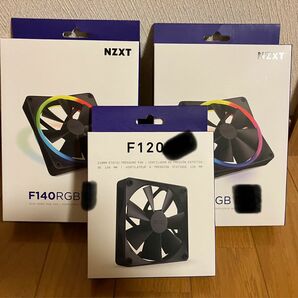 NZXT H5 Elite 付属　全面F140RGB 2個　底面F120 Q Case Version）1個　セット　未使用に近い