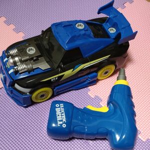 【電動ドリル付き】スポーツカー 組み立て おもちゃ