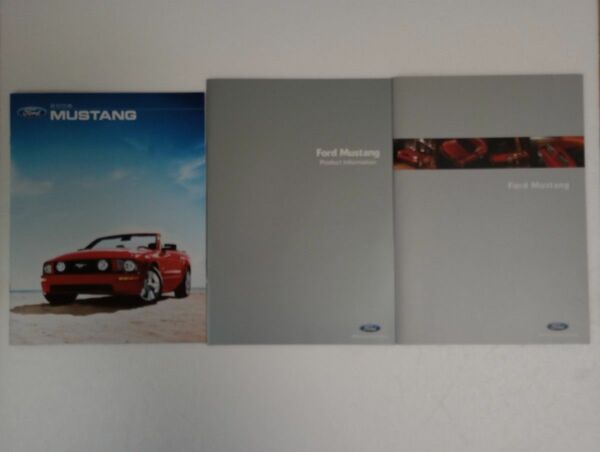 2006.2008 フォード　ムスタング　カタログ　３冊