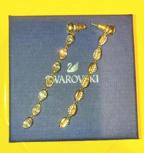 SWAROVSKI スワロフスキー ロングピアス 