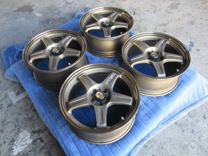 ◆セリカ◆ZZT231◆TRD◆SP T3◆RAYS◆鍛造レーシングホイール◆17インチアルミ◆FORGED◆7.5J+30◆PCD100/5H◆ブロンズ◆同梱不可◆