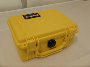 【美品・未使用】PELICAN CASE 1150　フォーム付　色：イエロー　(ペリカンケース）プロテクトケース・防水ケース・防塵ケース