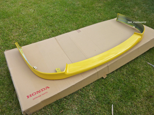 USアキュラ純正 98-01 ACURA INTEGRA type-Rインテグラ タイプR純正 フロントリップ-Phoenix Yellow USDM北米JDM HONDAホンダ DC2 DB8