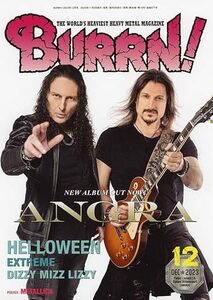 BURRN!　2023年12月号　　特集：ANGRA　　　2023年11月4日発売号