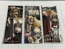 【非売品】ブラックラグーン 携帯クリーナー 3種セット BLACK LAGOON サンデーGX_画像1