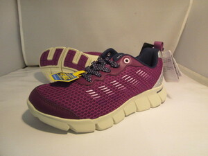 24 Asics lady's walking shoes RM-9210[ riser p] purple color [063] just a little, smaller....... only!