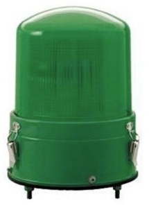 小糸製作所/KOITO 緑色AC100V警光灯8型 AC100V フラッシュランプ ボルト直付タイプ FL-8EG 入数：1個