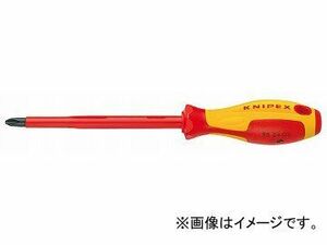 クニペックス/KNIPEX 絶縁ドライバー プラスネジ(フィリップス)用 品番：9824-02 JAN：4003773026457