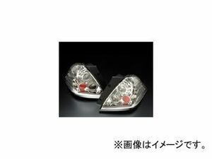 クリアワールド LEDユーロテールランプ TYPE-2 インナークローム ETH-15C ホンダ オデッセイ RB1・2 前期用 2003年10月～2006年04月