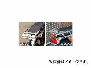 2輪 ラフ＆ロード RALLY591 スーパーライトキャリア アルミバフ仕上げ RY591K07 カワサキ W800/W650/W400