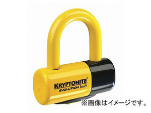 2輪 KRYPTONITE EV4 ディスクロック イエロー 品番：999614 JAN：0720018999614