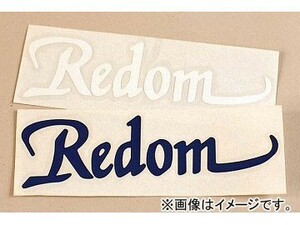 RE雨宮 Redom抜きステッカー ホワイト G0S0380900024