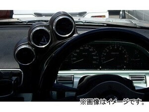 ユーラス/URAS 3連メーターパネル ニッサン 180SX 1989年～1998年