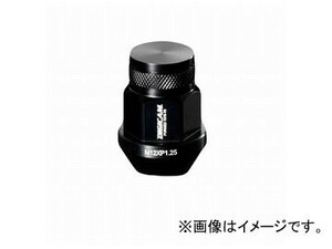 デジキャン アルミレーシングナット ブラック 19HEX袋 P1.5 35mm AN6F3515BK-DC 入数：1セット(20本入) トヨタ セリカ