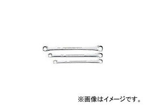 京都機械工具/KTC 15°ロングめがねレンチセット［3本組］ M1513(3837700) JAN：4989433301044