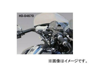 キジマ (kijima) バイク バイクパーツ ファットドラッグバーハンドル ハイベンド スチール クロームメッキ FXSB ブレイクアウト HD-04670