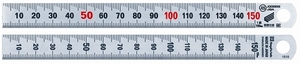 新潟精機 SK シルバースケール 快段目盛 150mm SV-150KD
