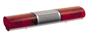 小糸製作所/KOITO 赤色散光式警光灯 24V M型 113型(幅1130mmタイプ) フラッシュランプ FLP113CRSM 入数：1個