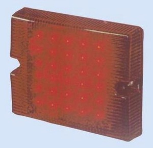 小糸製作所/KOITO LEDシグナルランプ 24V 赤色LEDタイプ 常時点灯仕様 SLEK24RT1J 入数：1個