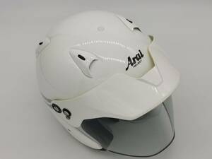 Arai アライ SZ-F UP TOWN ホワイト WHITE ジェットヘルメット SZF 白 XLサイズ