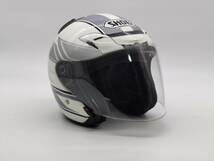 SHOEI ショウエイ J-FORCE III SURGE ジェイ-フォーススリー サージ J-FORCE3 WHITE/SILVER Mサイズ_画像6