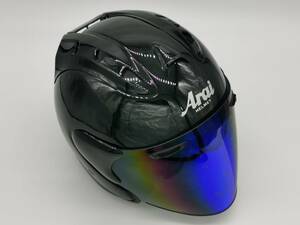 Arai アライ SZ-Ram4 グラスブラック GLASS BLACK ジェツトヘルメット XLサイズ 