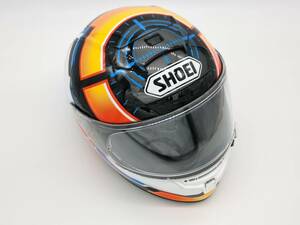 SHOEI ショウエイ X-Fourteen DE ANGELIS エックス-フォーティーン デ アンジェリス X14 RED/WHITE Lサイズ