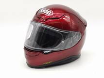 SHOEI ショウエイ Z-7 ゼット-セブン ワインレッド Z7 Mサイズ_画像4