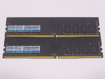 メモリ デスクトップパソコン用 CFD DDR4-3200 PC4-25600 16GBx2枚 合計32GB 起動確認済みです W4U3200CS-16G_画像1