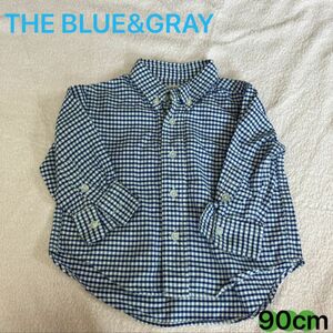 the BLUE&GRAY★長袖シャツ★チェック★ギンガムチェック★90cm